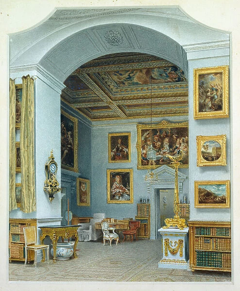 The Gallery at Chiswick House (w  /  c on paper)