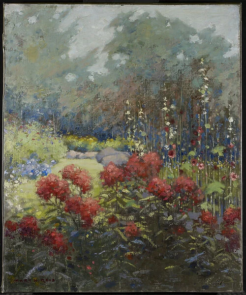 A Garden in September, c. 1894 (oil on canvas)