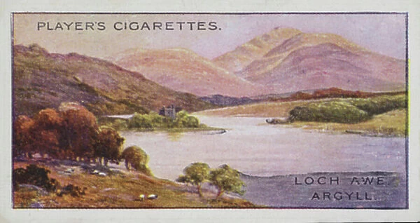 Gems of British Scenery: Loch Awe, Argyll (colour litho)