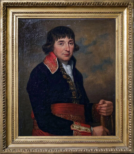 General Augustine de Lespinasse, 1798 (oil on canvas)