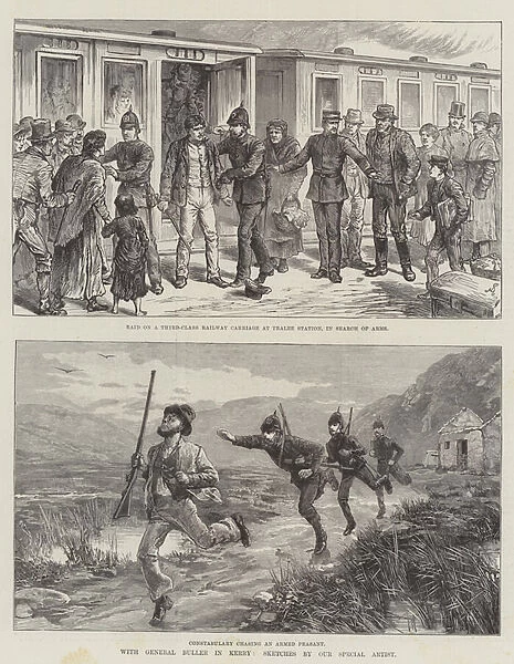 With General Buller in Kerry (engraving)