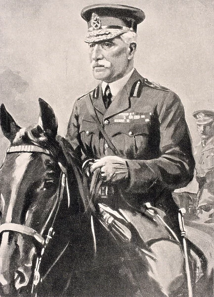 General Sir Horace Lockwood Smith-Dorrien, from The War Illustrated Album deLuxe