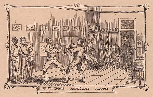 Gentleman Jacksons Rooms (litho)