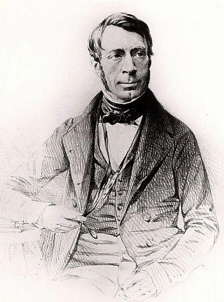 George Biddell Airy (1801-1892), 19th century (engraving)