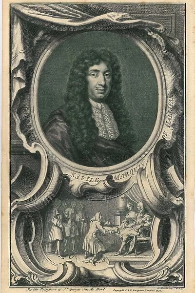 George Savile, Marquis of Halifax (engraving)