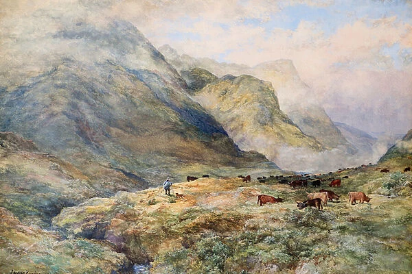 In Glencoe, 1881 (w  /  c)
