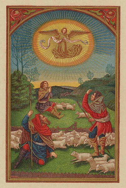 Gloria in excelsis Deo (chromolitho)