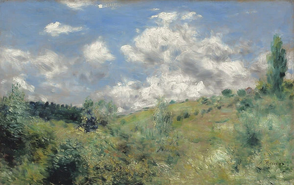 The Gust of Wind, c. 1872 (oil on canvas)