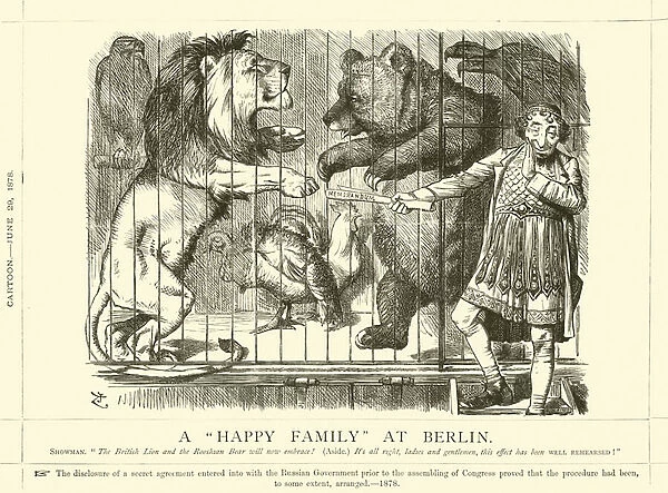 A 'Happy Family'at Berlin (engraving)