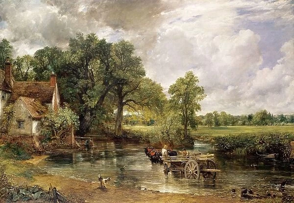 The Hay Wain, 1821 (oil on canvas)