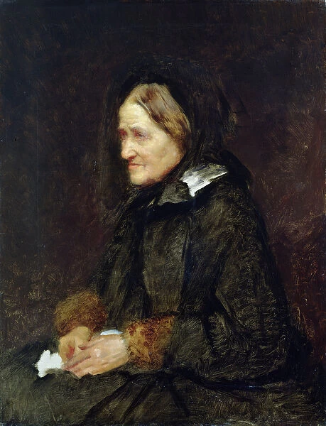 Helene Leibl, the Aunt of the Artist, 1867 (oil on canvas)