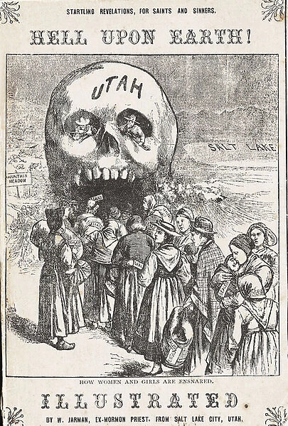 Hell Upon Earth!, pub. 1884 (engraving)