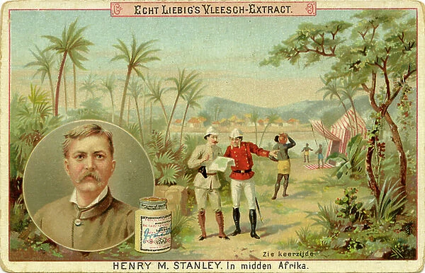Henry M. Stanley in central Africa