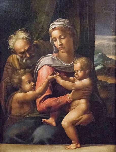 Holy family with St John the Baptist (painting)