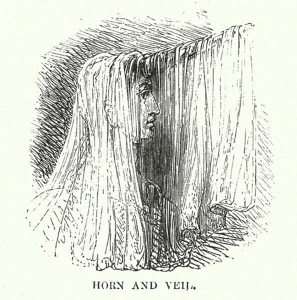 Horn and Veil (engraving)