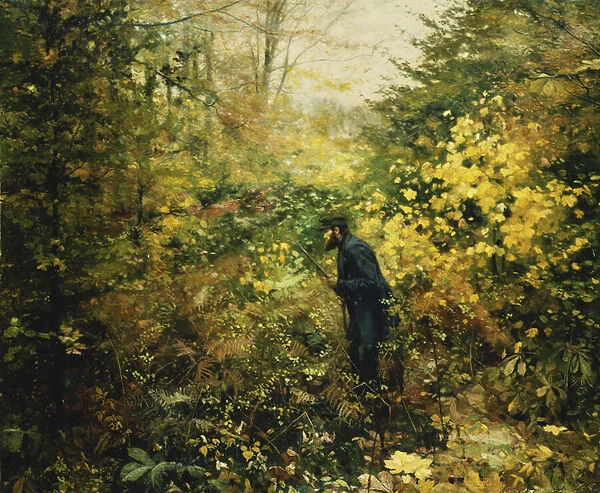 The Huntsman, 1887 (oil on canvas)