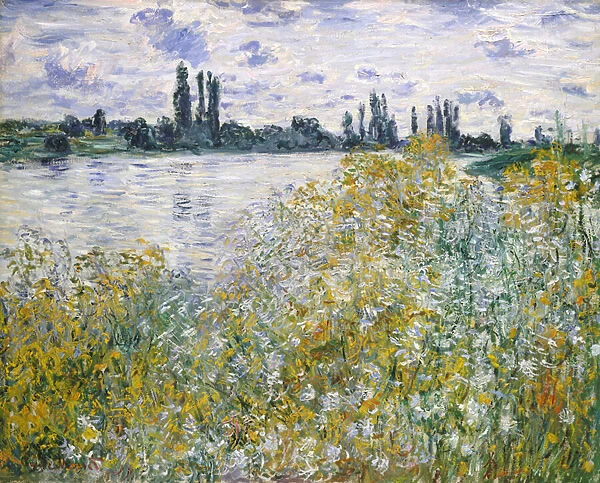 Ile aux Fleurs near Vetheuil, 1880 (oil on canvas)