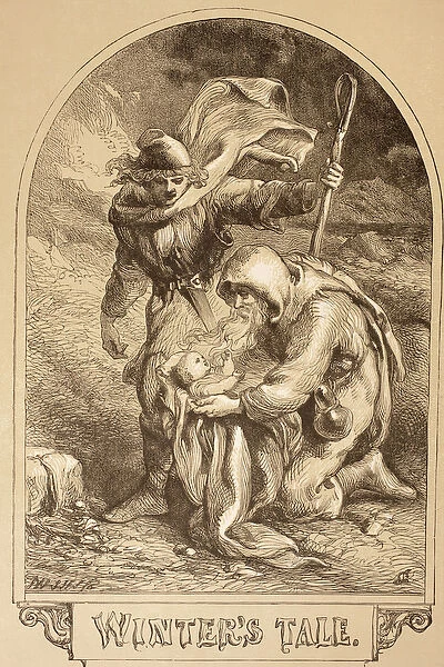 Illustration for The Winters Tale, from The Illustrated Library Shakespeare