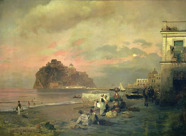Ischia, 1884 (oil on canvas)