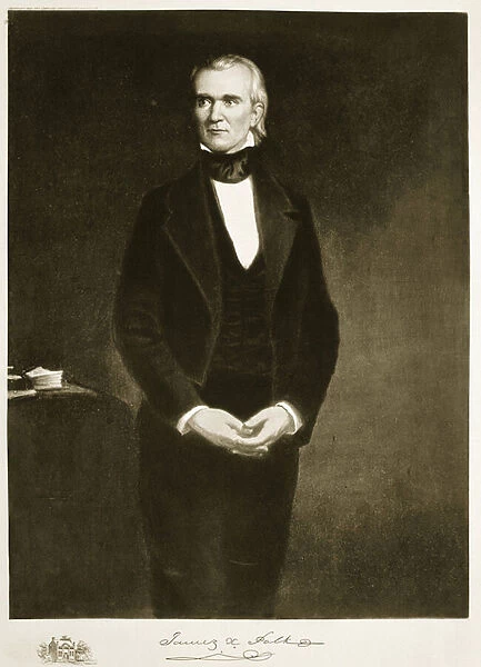 James K. Polk (1795-1849), 11th President of the United States of America, pub