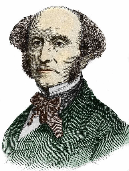 John Stuart Mill (1806 - 1873), British philosopher and economist