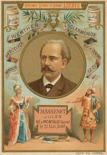 Jules Massenet (chromolitho)