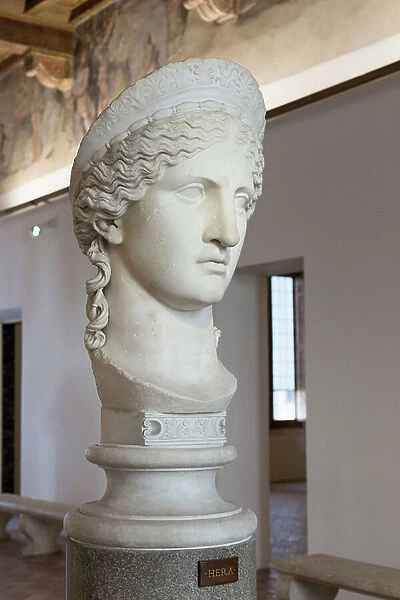 Juno Ludovisi, Boncompagni Ludovisi collection, National Roman Museum, Palazzo Altemps, Rome, Italy
