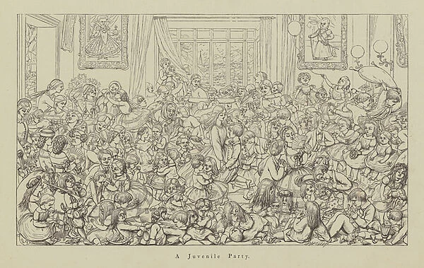 A Juvenile Party (engraving)