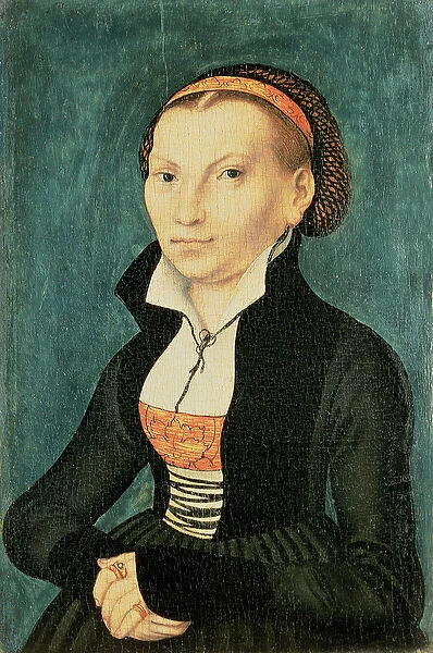 Katharina von Bora, future wife of Martin Luther, 1526 (oil)