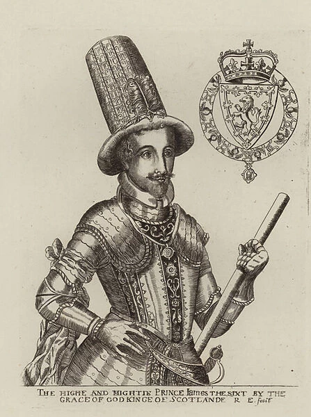 King James VI of Scotland (engraving)