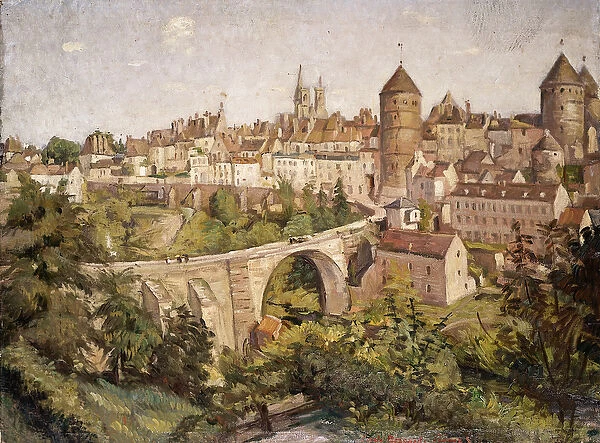 l Yonne landscape, 1907 (oil on canvas)