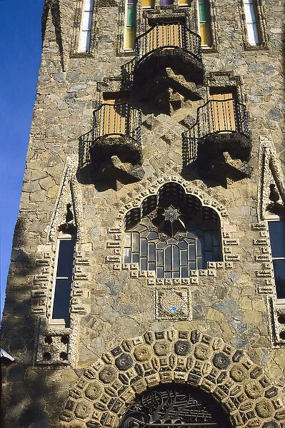 La torre Bellesguard (Casa Figueras), 1900-1909, Barcelona - GAUDI i CORNET