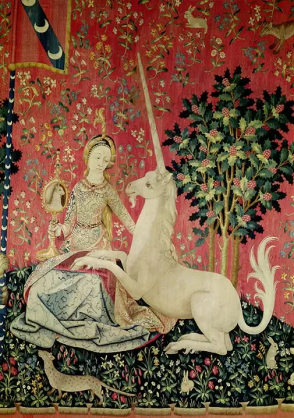 De Cluny The Lady And The Unicorn Print Lady And The Unicorn Sense