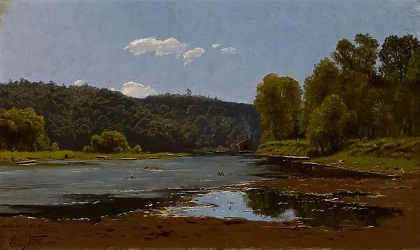 Landscape, 1890 (oil on canvas)