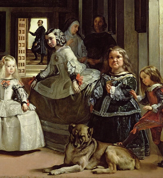 Las Meninas or The Family of Philip IV, c.1656 (oil on canvas) (detail of 405)