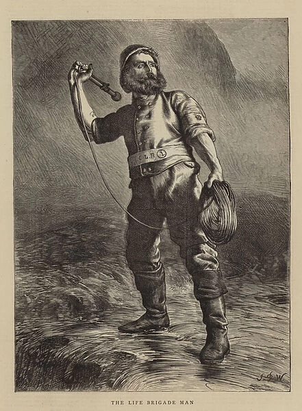 The Life Brigade Man (engraving)