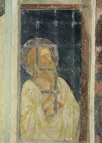 Life Cycle of St. John the Baptist: St. John the Baptist in prison, 1433-35 (fresco)