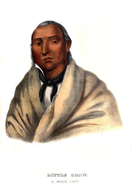 Little Crow, a Sioux Chief