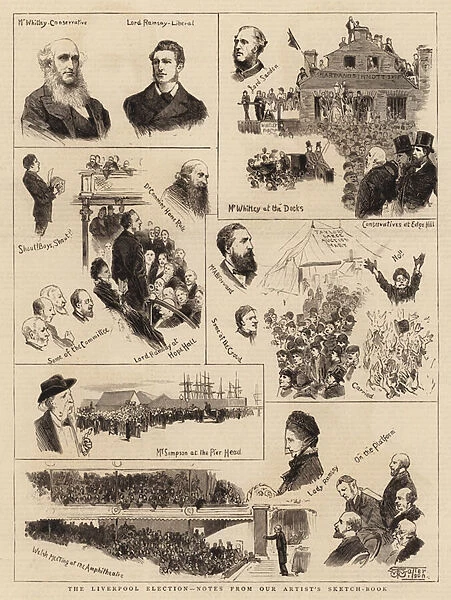The Liverpool Election (engraving)