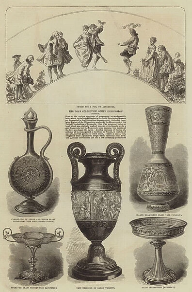 The Loan Art Collection in South Kensington Museum (engraving)