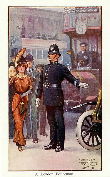 A London policeman, 1911