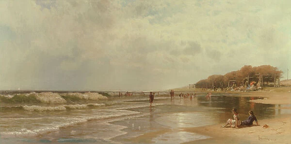 Long Branch, New Jersey, 1880 (oil on canvas)