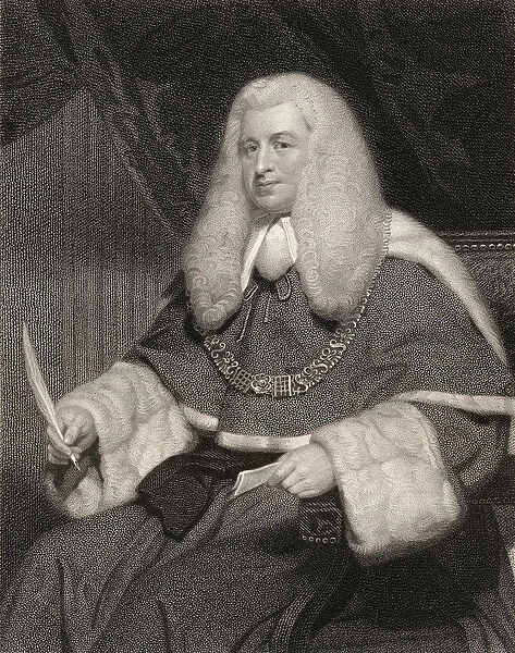 Lord Lloyd Kenyon, engraved by William Holl (1807-71) from National Portrait Gallery