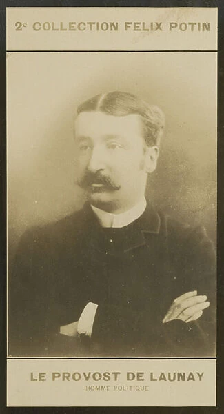 Louis-Auguste Le Provost De Launay, Homme Politique, 1850 (b  /  w photo)