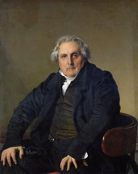 Louis-Francois Bertin (1766-1841) 1832 (oil on canvas)