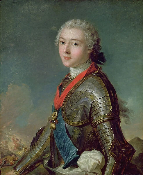 Louis Jean Marie de Bourbon (1725-93) Duke of Penthievre, 1743 (oil on canvas)