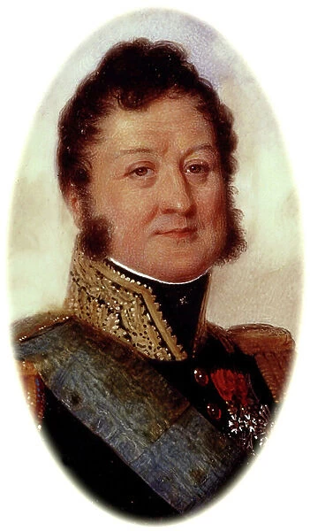 Louis-Philippe King of the French, 1827 (miniature)