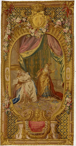 Louis XV Gobelins tapestry from series Scenes d Opera