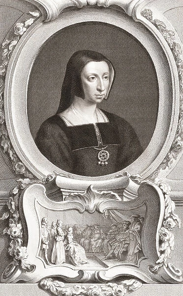 Louise of Savoy (1476-1531) French noble and regent, Duchess of Auvergne and Bourbon