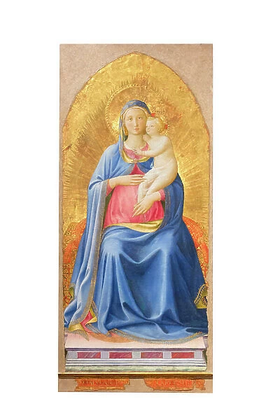 Madonna and Child enthroned, 1435, (tempera on wood)
